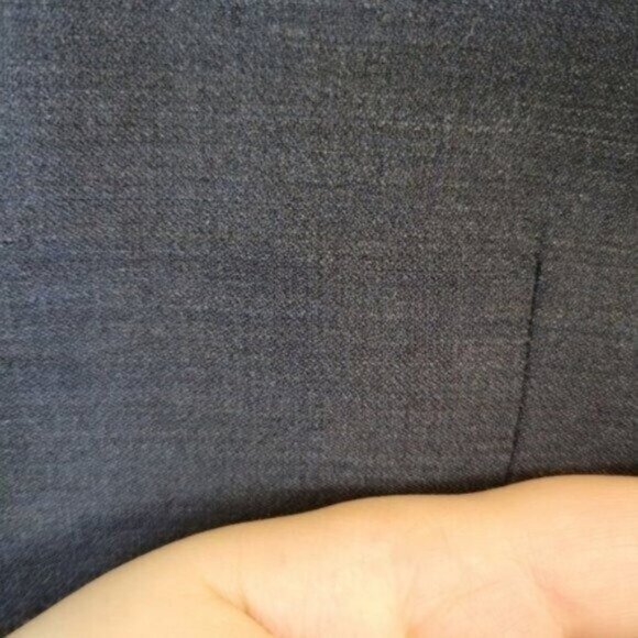 John Varvatos | Men's Wool 2 Button Front Delancey Blazer Jacket Blue - Picture 4 of 6